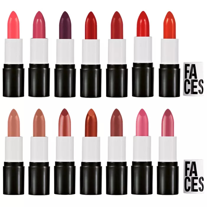 Batom Natura Cremoso e Cremoso Multimix Faces 3,5g